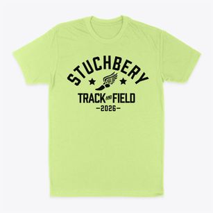 Stuchbery Elementary School Track and Field Classic Dad T-Shirt