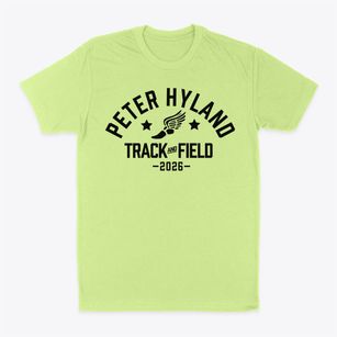 Peter Hyland Center Track and Field Classic Dad T-Shirt