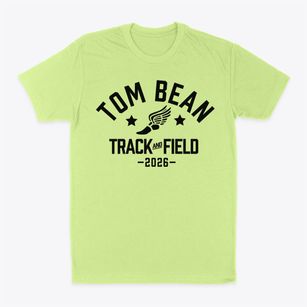 Tom Bean High School Track and Field Classic Dad T-Shirt