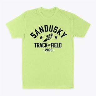 Sandusky Middle School Track and Field Classic Dad T-Shirt