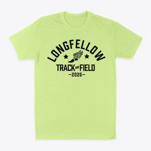 Longfellow Intermediate School Track and Field Classic Dad T-Shirt
