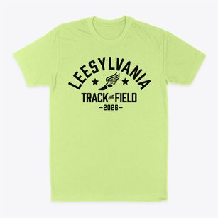 Leesylvania Elementary School Track and Field Classic Dad T-Shirt