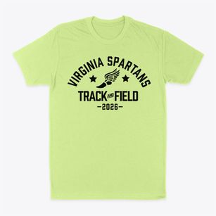Virginia Spartans Track and Field Classic Dad T-Shirt
