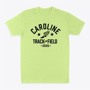 Caroline High School Track and Field Classic Dad T-Shirt