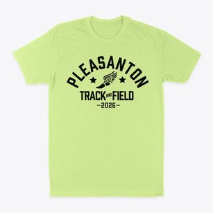 Pleasanton Middle School Track and Field Classic Dad T-Shirt
