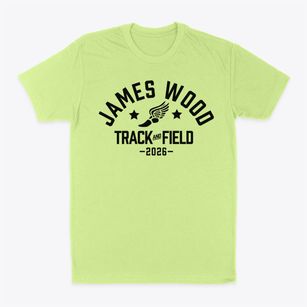 James Wood High School Track and Field Classic Dad T-Shirt