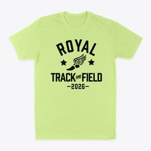 Royal Christian Academy Track and Field Classic Dad T-Shirt