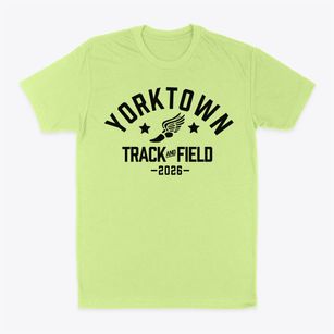 Yorktown High School Track and Field Classic Dad T-Shirt