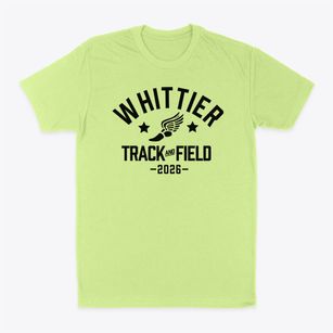 Whittier Elementary School Track and Field Classic Dad T-Shirt
