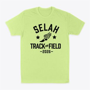 Selah Middle School Track and Field Classic Dad T-Shirt