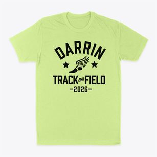Darrin Christian Academy Track and Field Classic Dad T-Shirt