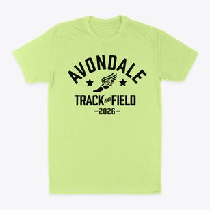 Avondale Elementary School Track and Field Classic Dad T-Shirt