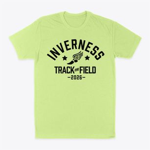 Inverness Elementary School Track and Field Classic Dad T-Shirt