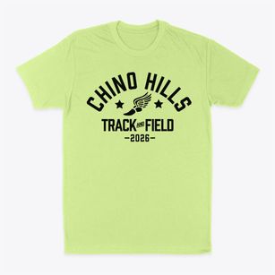 Chino Hills High School Track and Field Classic Dad T-Shirt