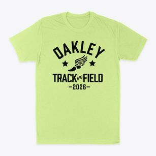 Oakley School Track and Field Classic Dad T-Shirt