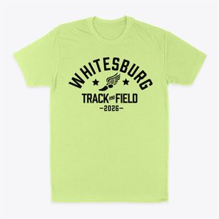 Whitesburg Academy Track and Field Classic Dad T-Shirt