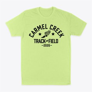 Carmel Creek Elementary School Track and Field Classic Dad T-Shirt