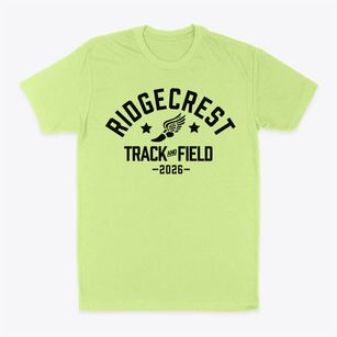 Ridgecrest Elementary School Track and Field Classic Dad T-Shirt