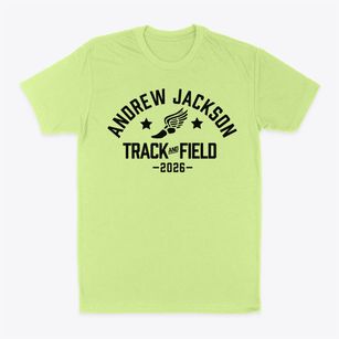 Andrew Jackson Elementary School Track and Field Classic Dad T-Shirt