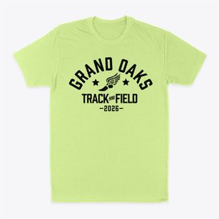 Grand Oaks Elementary School Track and Field Classic Dad T-Shirt
