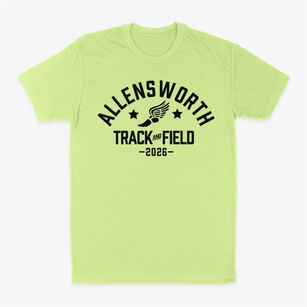 Allensworth Elementary School Track and Field Classic Dad T-Shirt