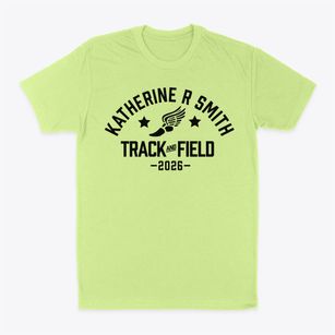 Katherine R Smith Elementary School Track and Field Classic Dad T-Shirt