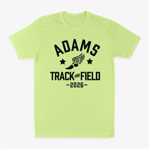Adams Elementary School Track and Field Classic Dad T-Shirt