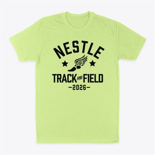 Nestle Elementary School Track and Field Classic Dad T-Shirt