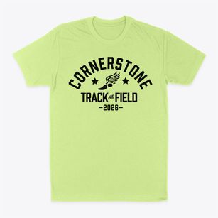 Cornerstone Academy Track and Field Classic Dad T-Shirt