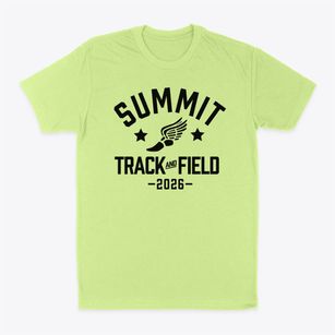 Summit Middle School Track and Field Classic Dad T-Shirt