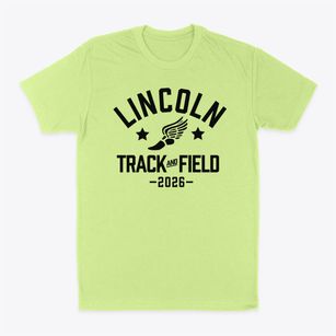 Lincoln Junior High School Track and Field Classic Dad T-Shirt