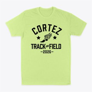 Cortez Sda Elementary School Track and Field Classic Dad T-Shirt