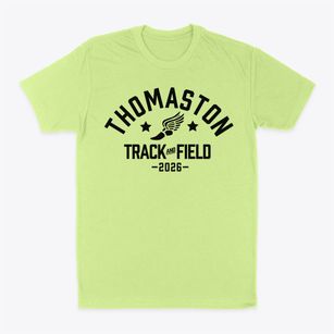Thomaston High School Track and Field Classic Dad T-Shirt