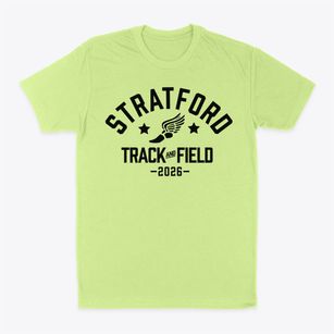 Stratford High School Track and Field Classic Dad T-Shirt