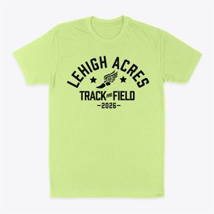 Lehigh Acres Middle School Track and Field Classic Dad T-Shirt