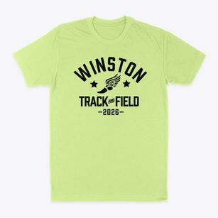 Winston Elementary School Track and Field Classic Dad T-Shirt