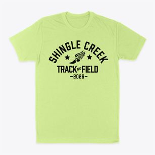 Shingle Creek Elementary School Track and Field Classic Dad T-Shirt