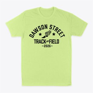 Dawson Street Christian School Track and Field Classic Dad T-Shirt