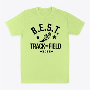 B.e.s.t. Academy Track and Field Classic Dad T-Shirt