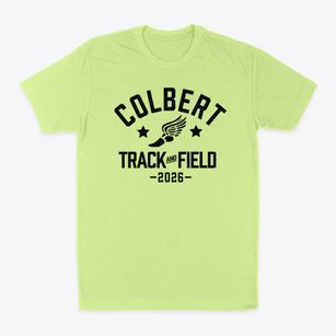 Colbert Elementary School Track and Field Classic Dad T-Shirt