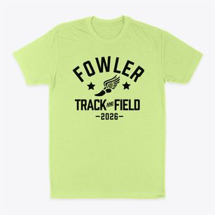 Fowler Elementary School Track and Field Classic Dad T-Shirt