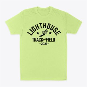 Lighthouse Christian School Track and Field Classic Dad T-Shirt