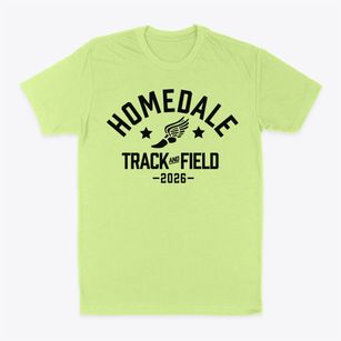 Homedale Elementary School Track and Field Classic Dad T-Shirt