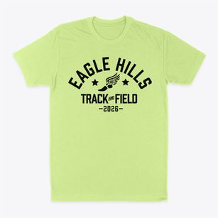 Eagle Hills Elementary School Track and Field Classic Dad T-Shirt