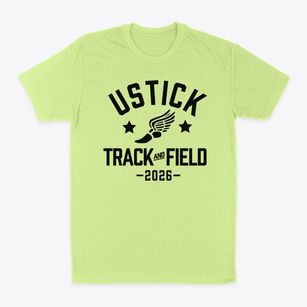 Ustick Elementary School Track and Field Classic Dad T-Shirt