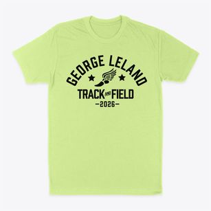 George Leland Elementary School Track and Field Classic Dad T-Shirt