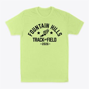Fountain Hills High School Track and Field Classic Dad T-Shirt