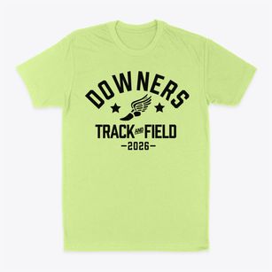 Downers Grove South High School Track and Field Classic Dad T-Shirt