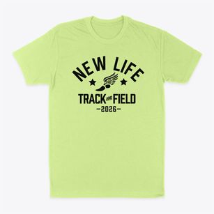 New Life Christian School Track and Field Classic Dad T-Shirt