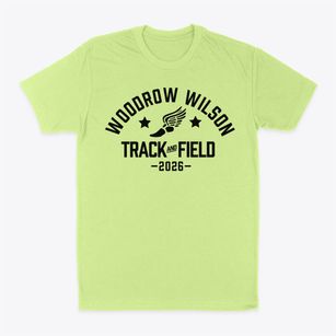 Woodrow Wilson Elementary School Track and Field Classic Dad T-Shirt